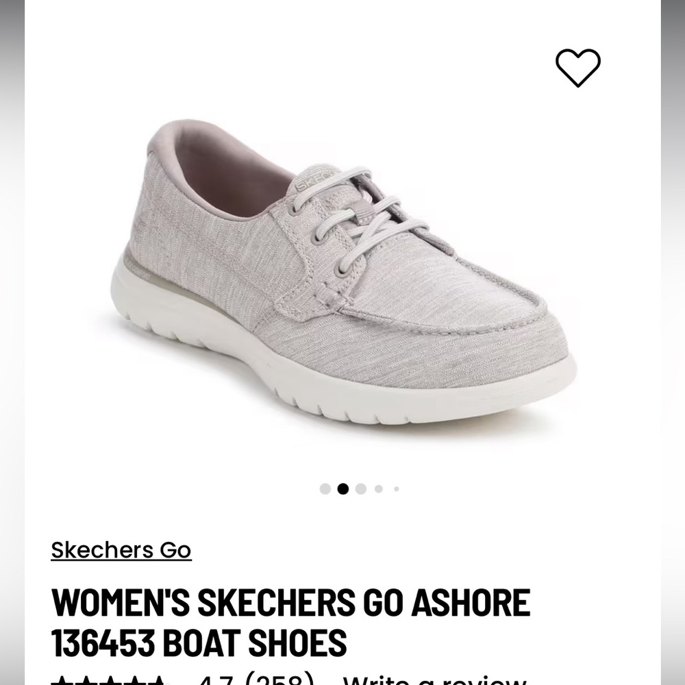 NWT Skechers On-The-Go Flex Ashore Slip On Boat Shoe W11/41, Taupe